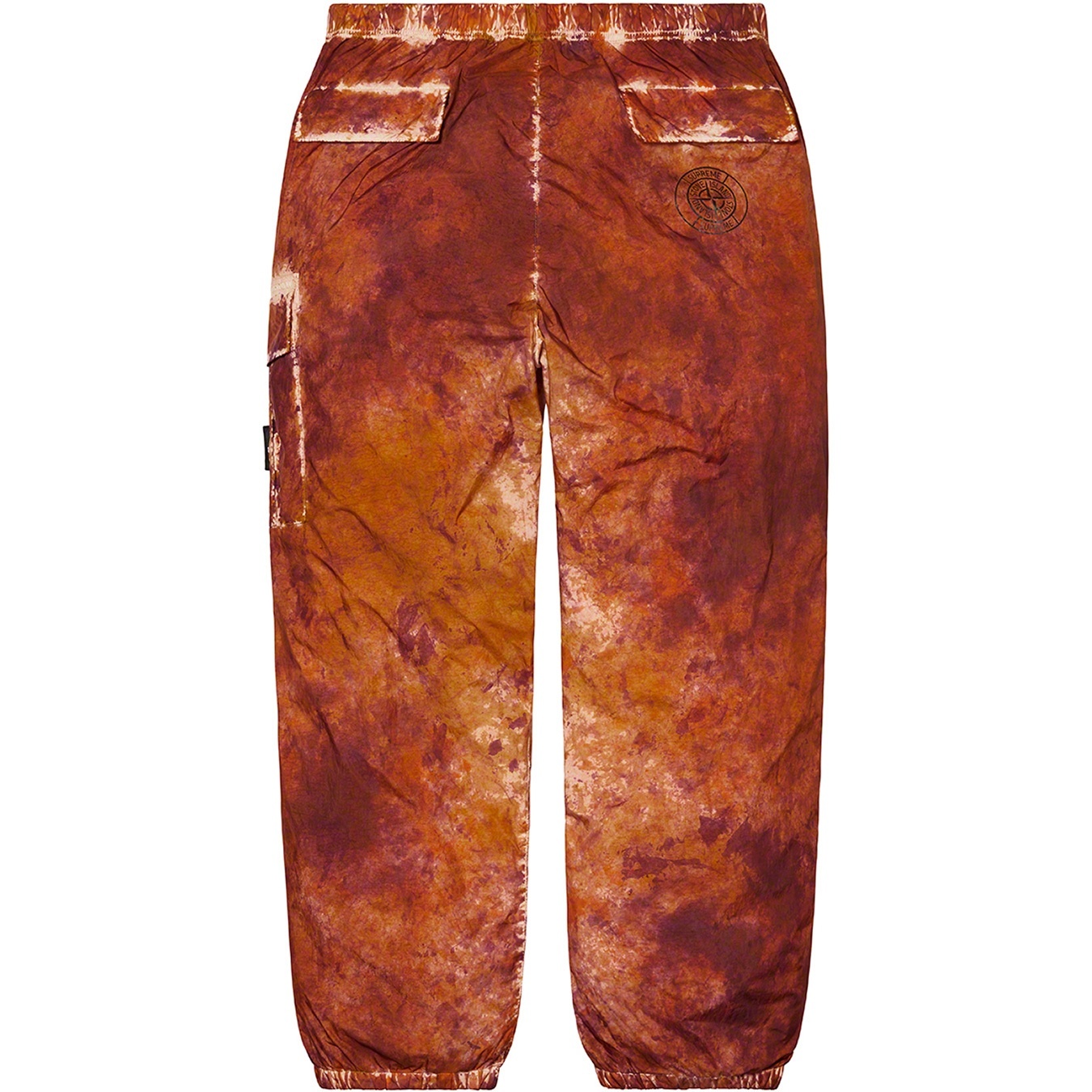 Supreme®/Stone Island® Painted Camo Nylon Cargo Pant view 11